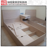 重庆衣柜卧室踏踏米床榻榻米床箱体床厂家定做板式床定制板式家具