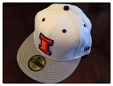 老李正品行－NCAA伊利诺伊大学NEW ERA 59Fifty棒球帽，售罄