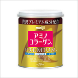 日本本土原装MEIJI明治金装胶原蛋白粉 玻尿酸+Q10胶原蛋白粉