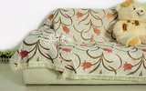 乐饰庭布艺加厚防滑沙发巾沙发套沙发垫防滑加厚简易折叠床套罩盖