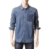 [CalvinKleinJeans]J303579/16年男士牛仔衬衫/韩国专柜正品代购