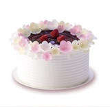 好利来新款蛋糕 北京生日蛋糕 甜蜜花环 官方五环里送货 自取