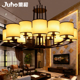 新中式客厅吊灯 简约现代卧室灯创意大气别墅灯饰时尚中式灯具