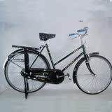 五羊自行车 老式车 加重脚踏车 人力老年人代步自行车 载货单车