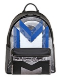 MCM男包正品代购2016新款灰色中号"MOONWALKER"双肩包背包学生包