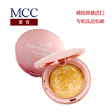 MCC彩妆韩国进口樱花焕颜烤制粉饼控油定妆持久防晒专柜正品包邮
