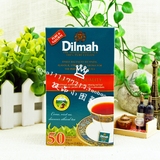 DILMAH迪尔玛 原味红茶斯里兰卡进口锡兰茶包50包75g 秒川宁立顿