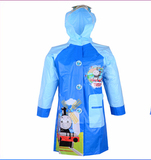 韩版最新明星款托马斯儿童雨衣分体雨披可爱男童女童学生雨衣雨披