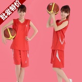 乔丹女款篮球服套装女子篮球衣比赛服可印号球衣定制可印号定制球