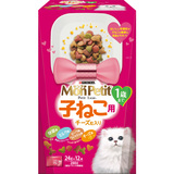 日本代购MonPetit普瑞纳奢华幼猫猫咪点心含芝士粒 288g