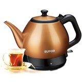 Supor/苏泊尔SWF08K3-150食用级全不锈钢304长嘴电泡茶壶小茶艺壶