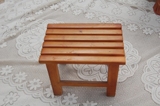 实木板凳矮凳橡木木质凳沐浴房坐凳木桶踏脚凳浴室凳外踏凳子