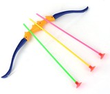 热卖儿童弓箭玩具 吸盘塑料软弹 亲子互动竞技射击游戏 塑料弓箭