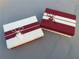 新款大号礼品盒长方形围巾包装盒生日礼物盒礼盒包装盒精美纸盒