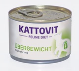 德国KATTOVIT卡帝维特减肥处方猫罐175g 体重控制 12个22省包快递