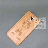 STD定制LG G4手机壳G3保护壳G2天然实木手机套木质外壳卡通海贼王