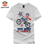 Paul Frank/大嘴猴大嘴猴男装自行车创意尚短袖T恤衫半袖短t上衣