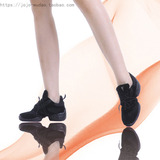 丹诗戈 街舞鞋5549帆布轻便 广场舞蹈鞋 现代舞鞋 爵士跑步运动鞋
