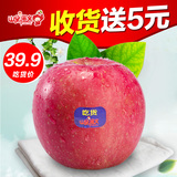 【山果演义】高山原生态新鲜红富士苹果新鲜水果80mm苹果包邮