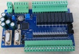 国产兼容西门子S7-200 PLC CPU224XP带模拟量2AD 1DA工控板学习机