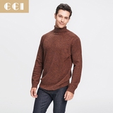 EEI2015新款冬季男士加厚纯羊绒衫高领男装羊绒衫纯毛衣男打底衫
