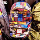学生包三叶包香港正品代购16夏大三叶包logo男女旅行书包双肩背包