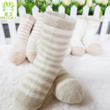 厂家直销 儿童 有机彩棉 全棉袜 婴儿纯棉袜 批发母婴用品 儿童袜