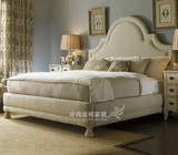 高档双人床实木1.8米 现代简约欧式时尚皇后大床 会所样板房家具