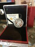 2016年加拿大生肖猴年圆形本色银币.本银猴银币.万足银.保真