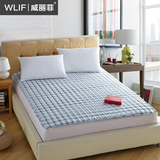 夹棉床垫床褥子榻榻米折叠薄床垫被褥双人席梦思保护垫防滑1.8米