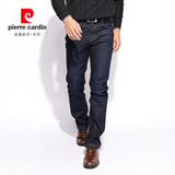皮尔卡丹新款秋季男士专柜正品休闲中腰直筒牛仔裤