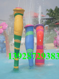 水上乐园设施 水上滑梯 儿童水上游乐设备游泳池戏水小品喷水彩柱