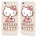 Hello Kitty iphone6手机壳4.7苹果6S plus外壳超薄透明壳防摔套