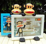 卡通猴子6寸7寸 时尚儿童写真精美卡通相框摆台diy创意像框桌摆