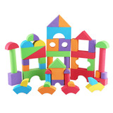 大小号EVA彩色大块泡沫软体积木儿童益智玩具积木