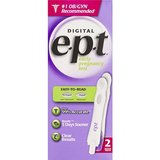 E.p.t Early Pregnancy Test Digital, 2 Count.