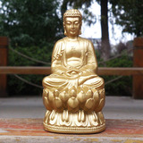 开光释迦牟尼佛精雕佛像大日如来佛祖摆件三圣佛观世音菩萨药师佛