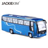 常见旅游巴士豪华大客车公交儿童校车玩具回力仿真合金小汽车模型