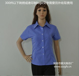夏装短袖女式衬衫工衣订做厂服工作服男女装衬衣定制定做