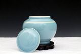 景德镇陶瓷器 高温颜色颜色釉无毒光滑储物罐 茶叶罐现代家居摆件