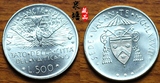 梵蒂冈1978年500里拉银币保真美品