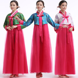 韩服大长今舞蹈表演服装连体朝鲜族女装民族服演出服 朝鲜演出服
