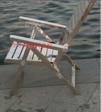 时尚高档不锈钢躺椅 别墅 游泳池 沙滩 海边 户外折叠全不锈钢椅