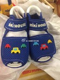 日本代购 MIKIHOUSE婴儿学步鞋小汽车凉鞋 非现货