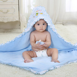 安琪娃秋冬宝宝包被纯棉婴儿新生儿睡袋秋冬季宝宝包被加厚抱被毯