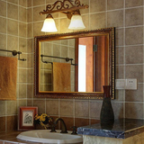 L-Dian/零典浴室镜子 梳妆镜 防水卫浴镜 定做洗手间挂壁镜子6211