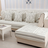欧式防滑全棉四季纯色沙发垫布艺坐垫实木组合皮沙发坐垫沙发巾套