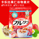 太极妈妈日本Calbee卡乐比水果麦片果仁谷物营养即食早餐麦片800G