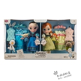 现货 正版迪士尼美国代购 冰雪奇缘沙龙娃娃爱莎安娜唱歌豪华礼盒