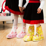 【天天特价】小童防水鞋套男童女童防雨鞋套防滑耐磨加厚脚套儿童